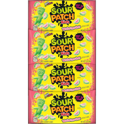 SOUR PATCH KIDS Watermelon Candy – Valentine's Day Classroom Exchange Treat and Stocking Stuffer Gift Bag