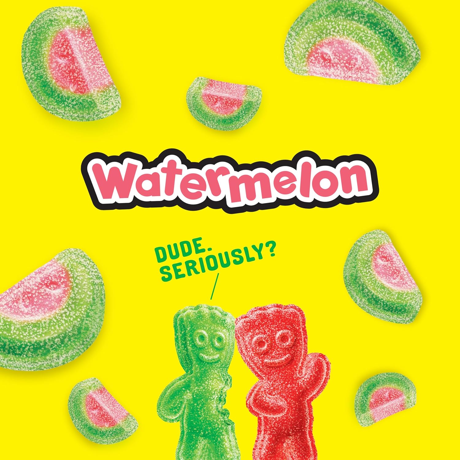 SOUR PATCH KIDS Watermelon Chewy Candy – Classroom Party Treats and Halloween Trick-or-Treat Handouts for Kids