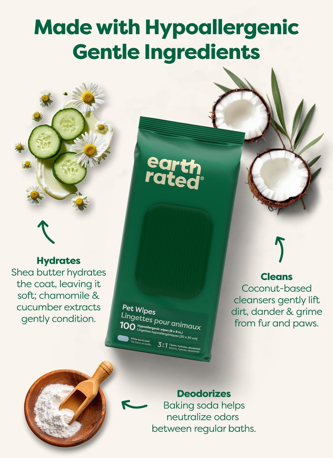 specialized 70-count ear and eye wipe variants for targeted sensitive-area care