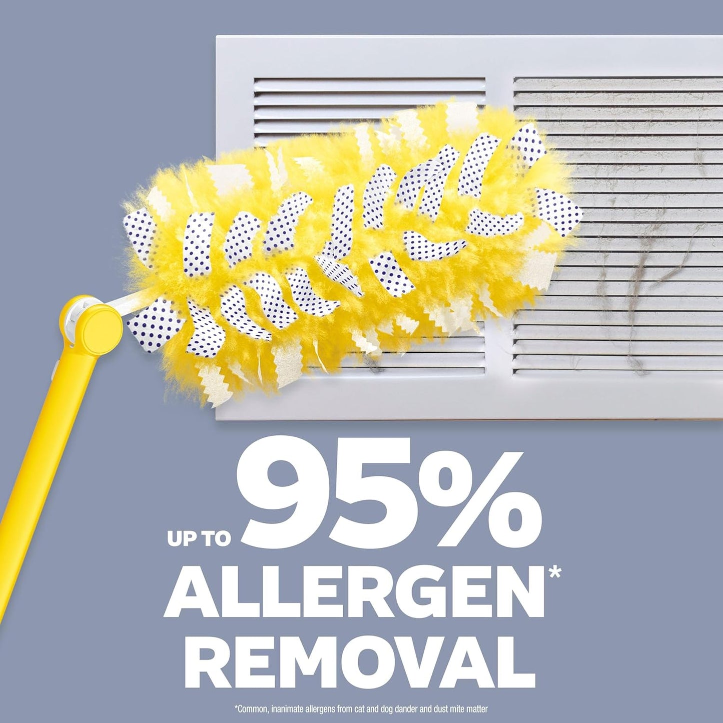 specially coated fibers engineered to trap and lock dust rather than scatter it