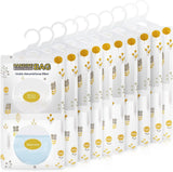 Vacplus Hanging Moisture Absorbers – Neutral Closet Dehumidifier for Minimalist Bedrooms, Silent Dampness Control
