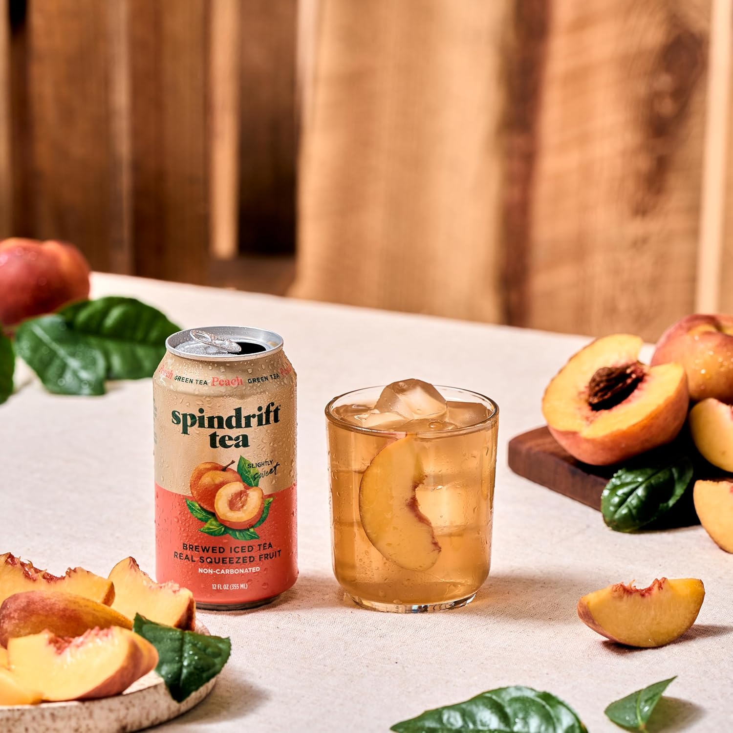 Spindrift Brewed Iced Tea Variety Pack – Portable Still Tea Cooler Essential for Picnics and Beach Days, 12 Fl Oz Cans, Pack of 24