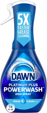 Dawn Platinum Powerwash Dish Spray – Quick Cleanup for Home Office Meal Breaks, No Pre-Rinse Needed