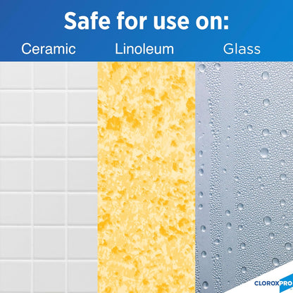spray application compatible with ceramic, linoleum, and glass surfaces