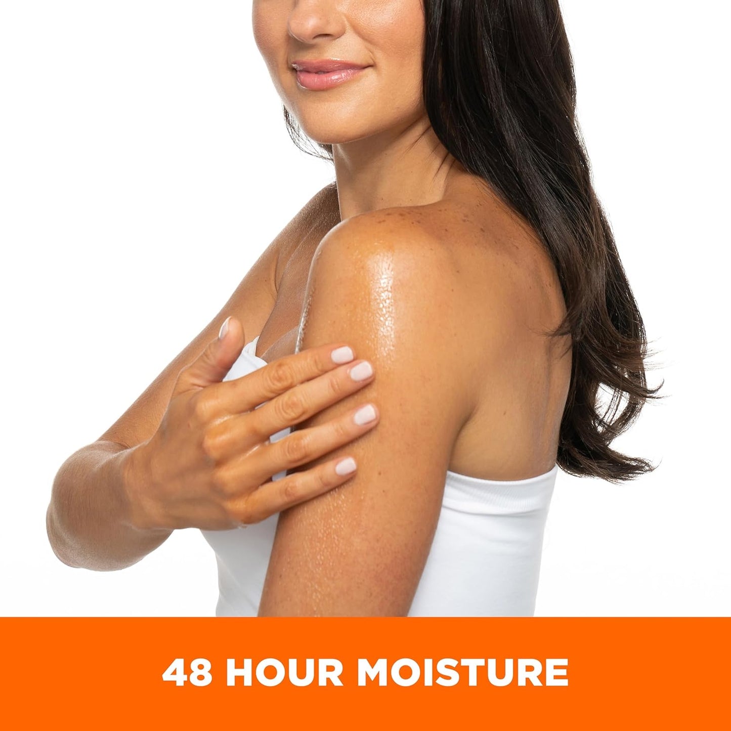 spray cap applicator for hands-free, even body coverage