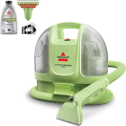 spray-scrub-suction three-step cleaning system for embedded dirt and stains
