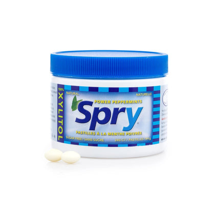 Spry Xylitol Berry Blast Mints Sugar Free Candy - Thoughtful Health-Conscious Stocking Stuffer Gift, 45 Count