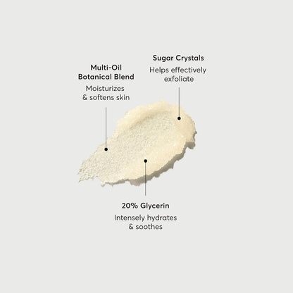 squalane added to support skin barrier and softness