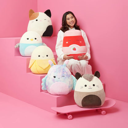 Squishmallows Soft Sensory Plush – Portable Comfort Object for Couch Lounging, Travel Days and Restful Evenings