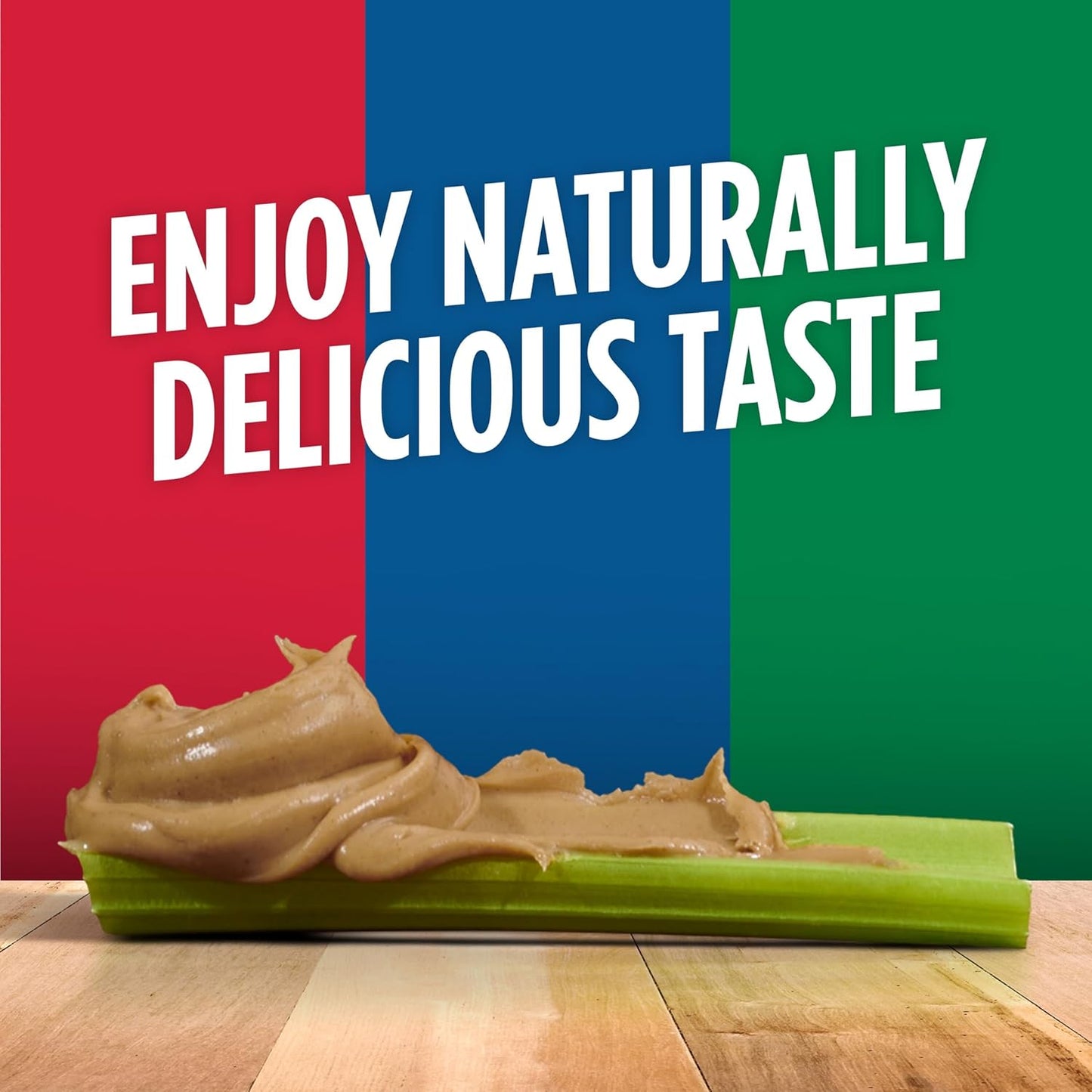 stable creamy texture that requires no stirring (a crunchy variant is also offered)