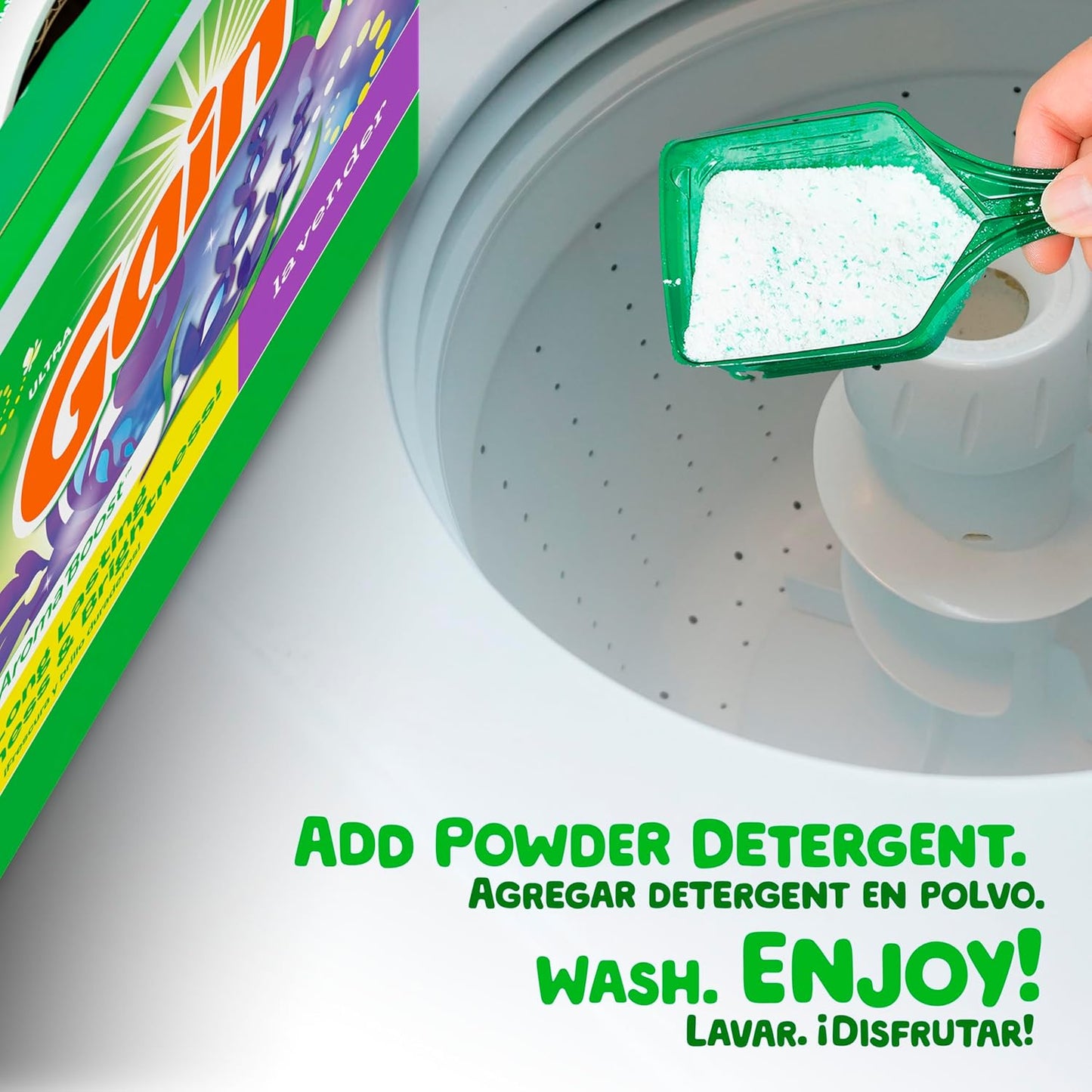 stain-fighting formula for tough household messes