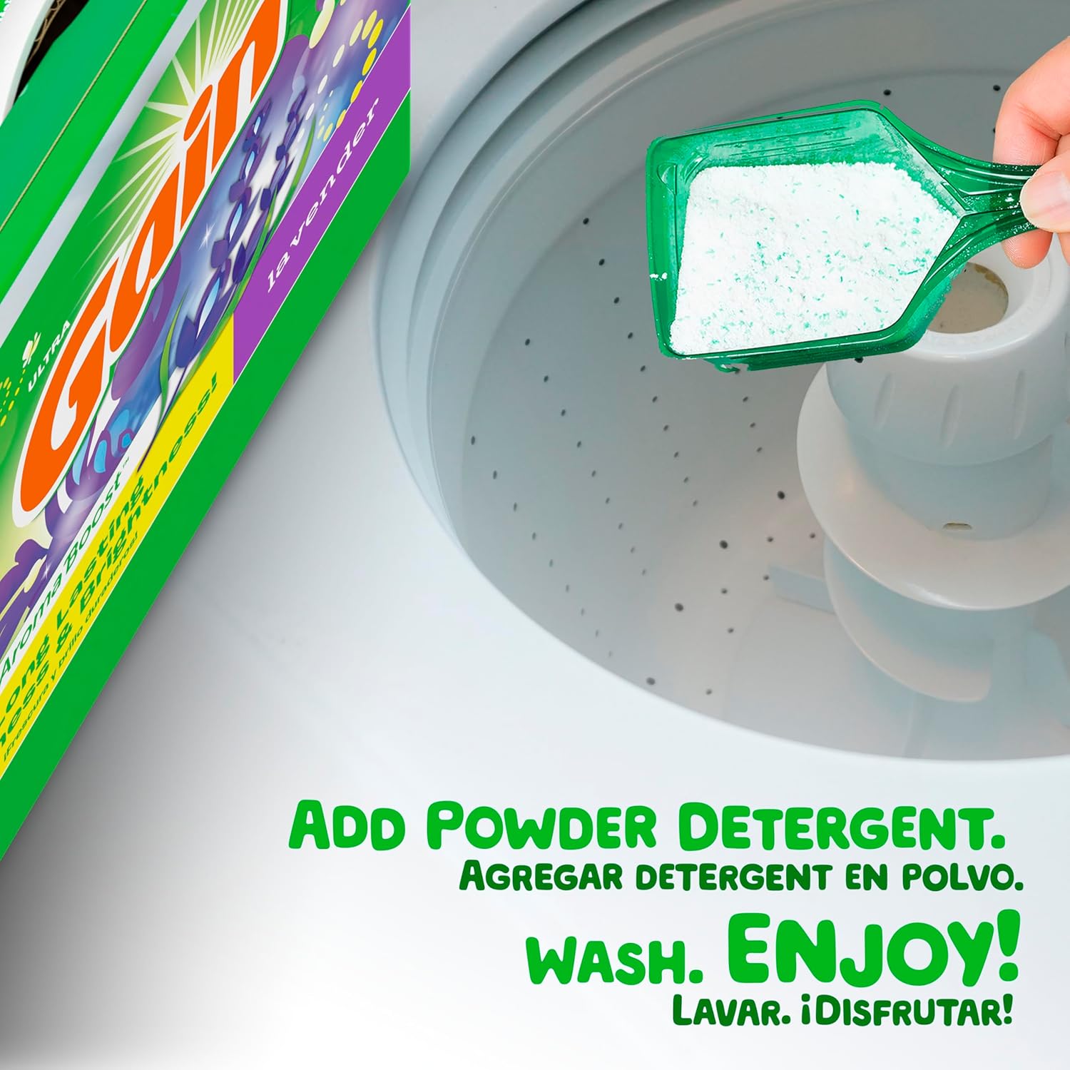 stain-fighting formula for tough household messes