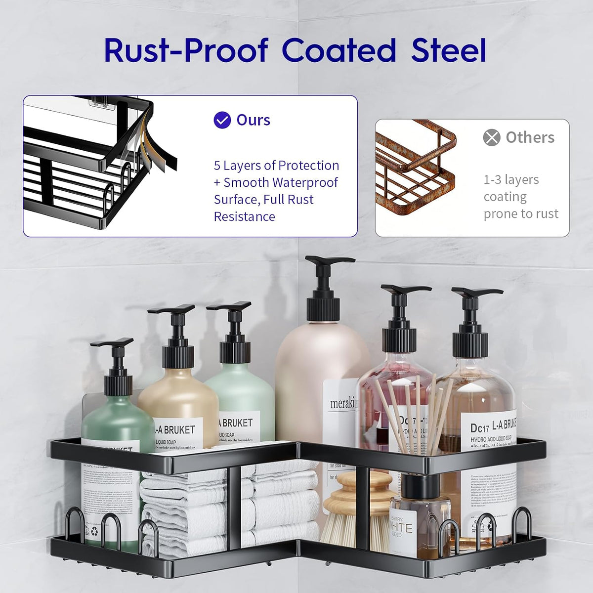 stainless steel frame with anti-rust coating tested for humid environments