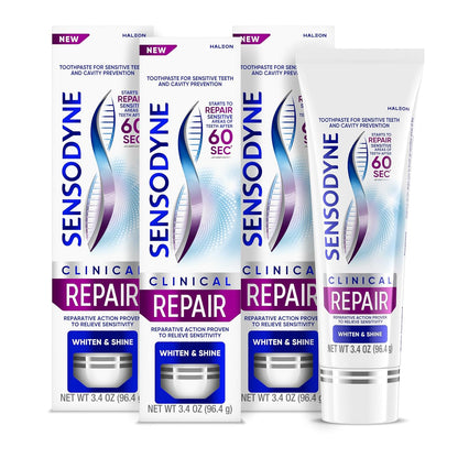 stannous fluoride formula that activates on contact to block nerve pathways within 60 seconds
