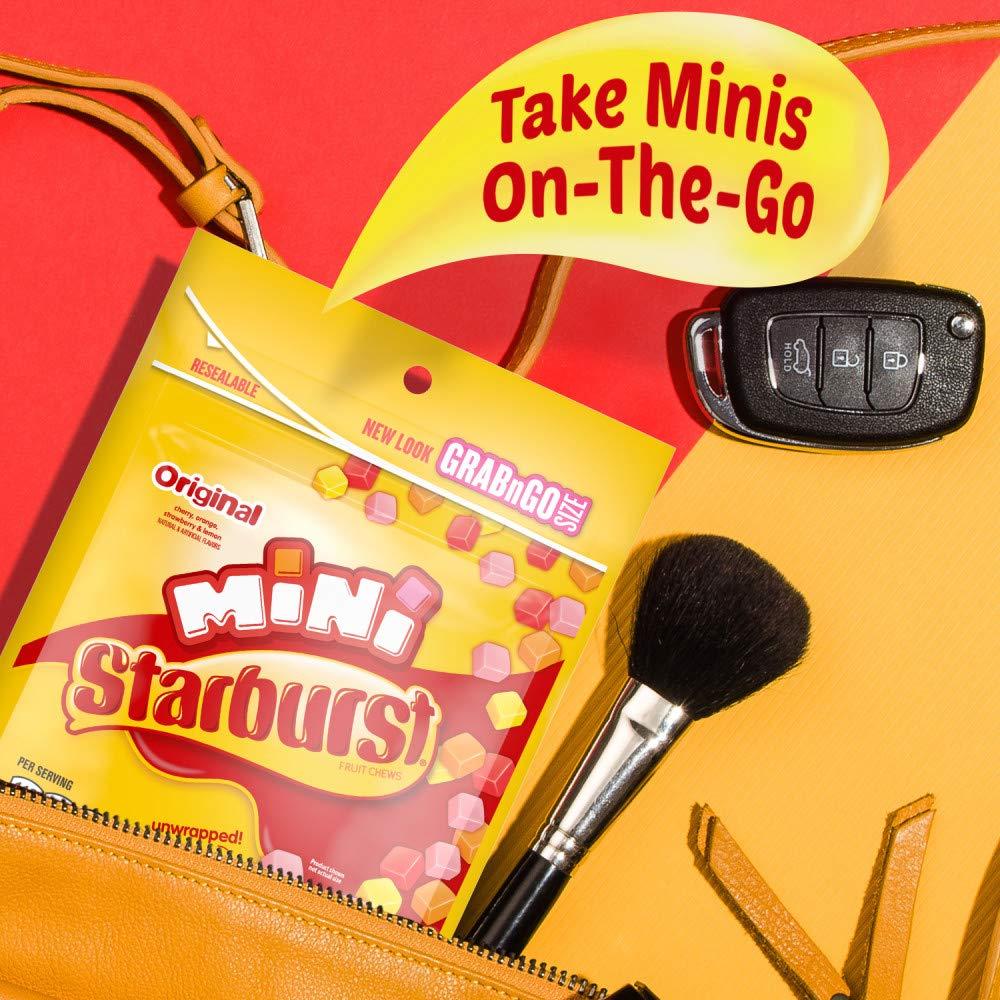 STARBURST Original Minis Chewy Candy – Soft Chew Alternative for Sensitive Teeth, Bulk Mini Candy