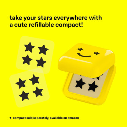 Starface Hydro-Star Black Pimple Patches – Overnight Spot Treatment for Mindful Evening Skincare Ritual