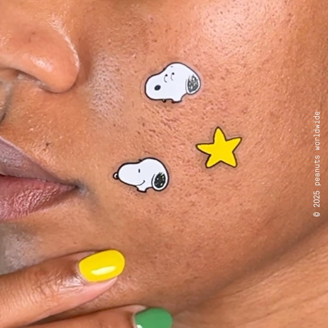 Starface Hydro-Star Sleepy Snoopy Pimple Patches – Cute Birthday Gift for Her, Vegan Hydrocolloid Skincare Stocking Stuffer