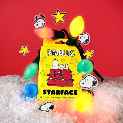 Starface Hydro-Star Sleepy Snoopy Pimple Patches – Cute Birthday Gift for Her, Vegan Hydrocolloid Skincare Stocking Stuffer