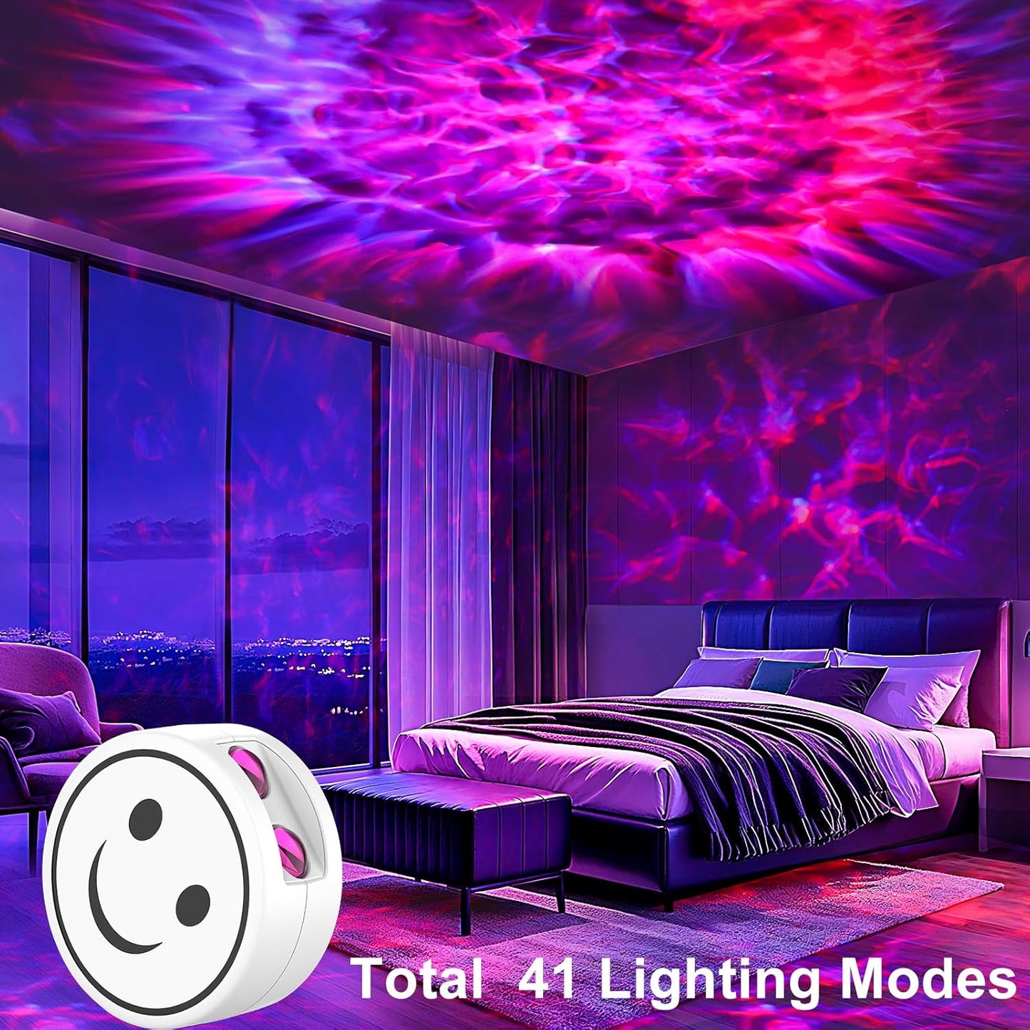 StarryGlow Star Projector Night Light – Toddler and Baby Bedroom Companion with Cool-to-Touch LED and Auto Timer
