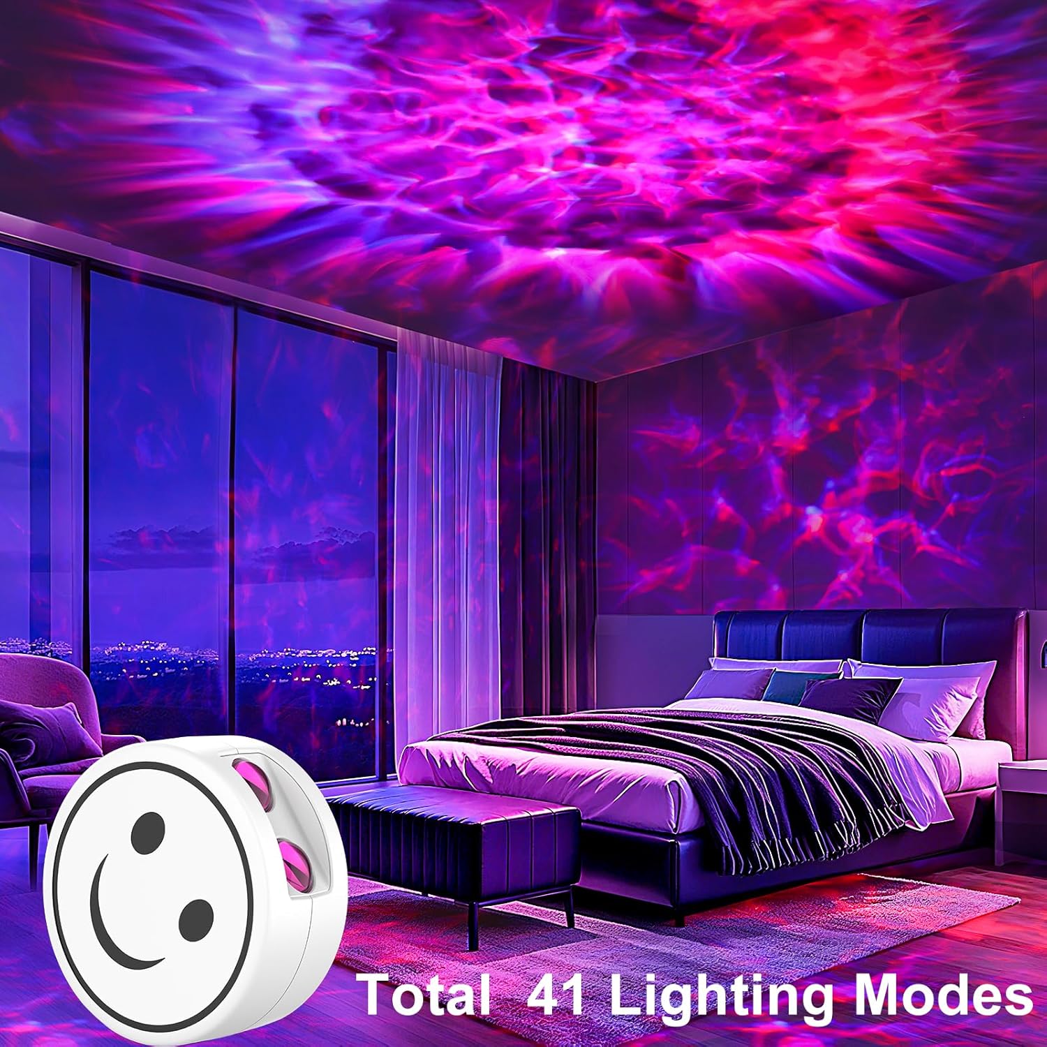 StarryGlow Star Projector Night Light – Toddler and Baby Bedroom Companion with Cool-to-Touch LED and Auto Timer
