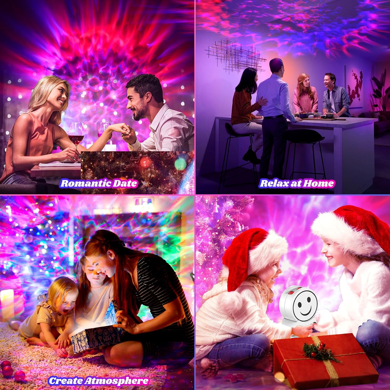 StarryGlow Star Projector Night Light – Toddler and Baby Bedroom Companion with Cool-to-Touch LED and Auto Timer