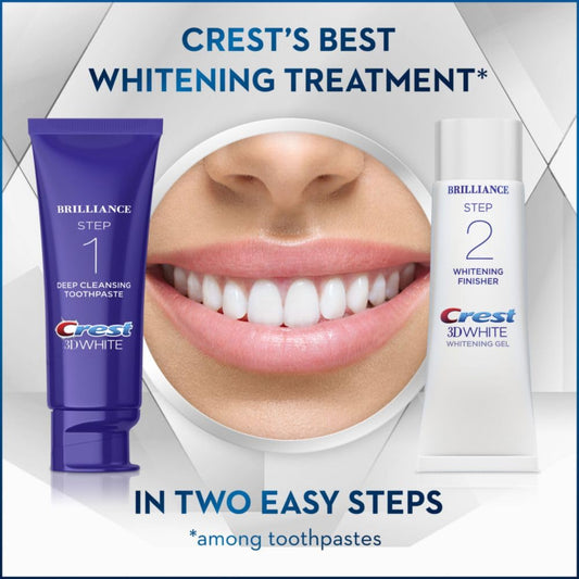 step 2 whitening gel finisher (2.3oz) that polishes and actively whitens enamel