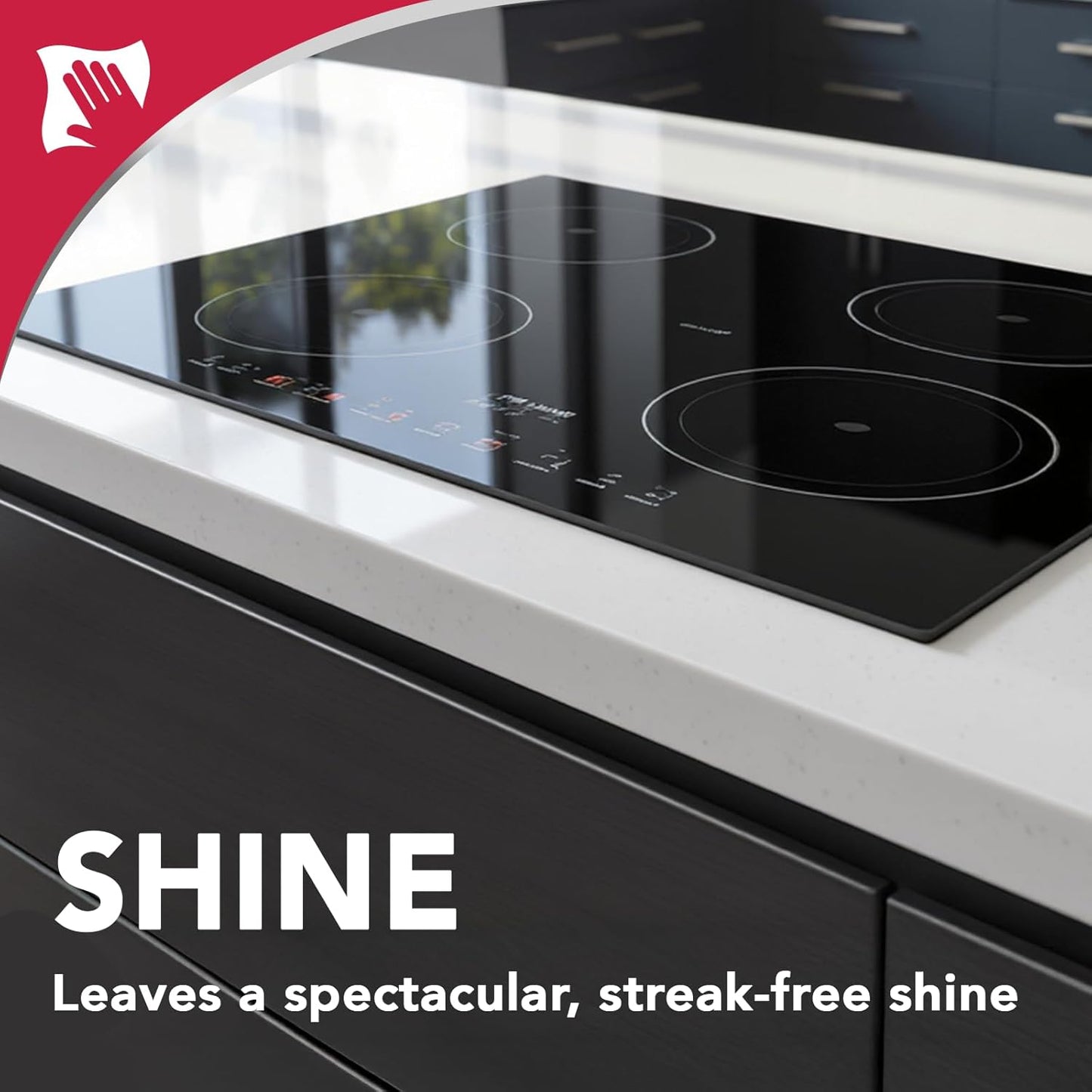 streak-free and residue-free performance on reflective surfaces