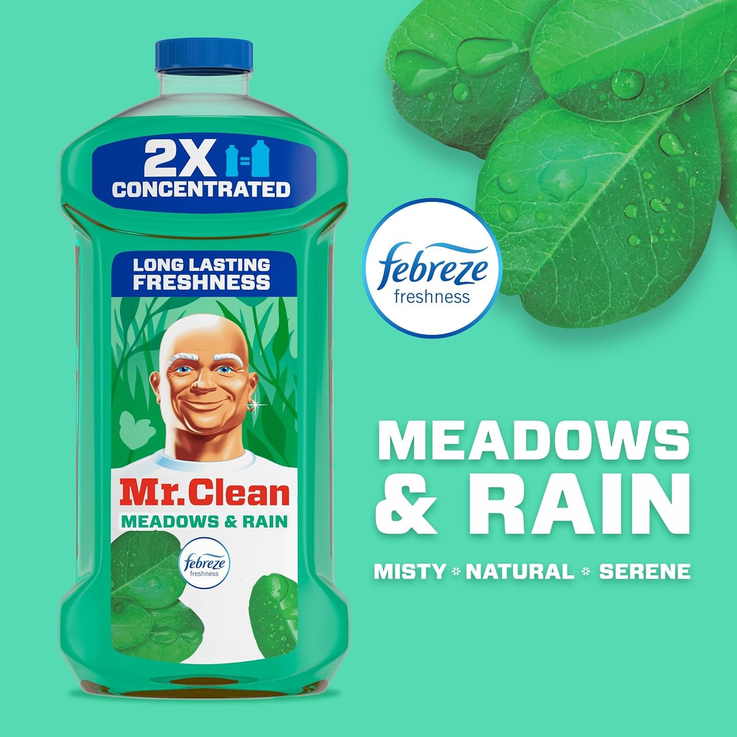 streak-free cleaning on glass and shiny surfaces