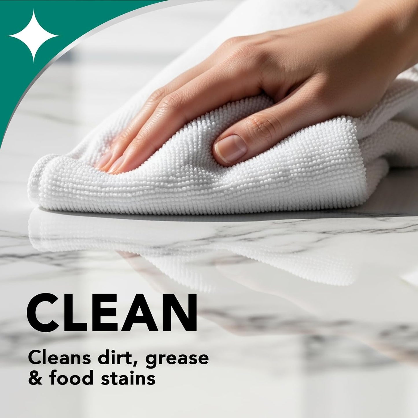 streak-free finish that enhances the natural color of stone and quartz