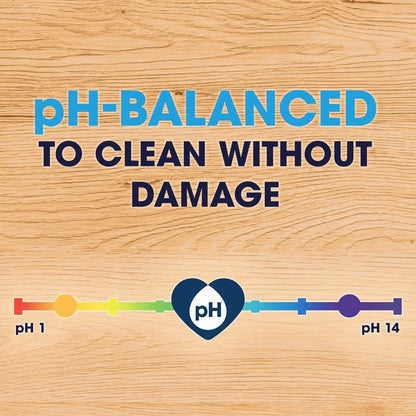 streak-free, residue-free finish with no surface dulling
