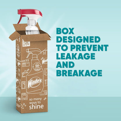 streak-free shine performance for windows, mirrors, and glass surfaces