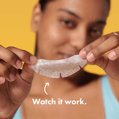 strong adhesive engineered to stay put during mouth movement