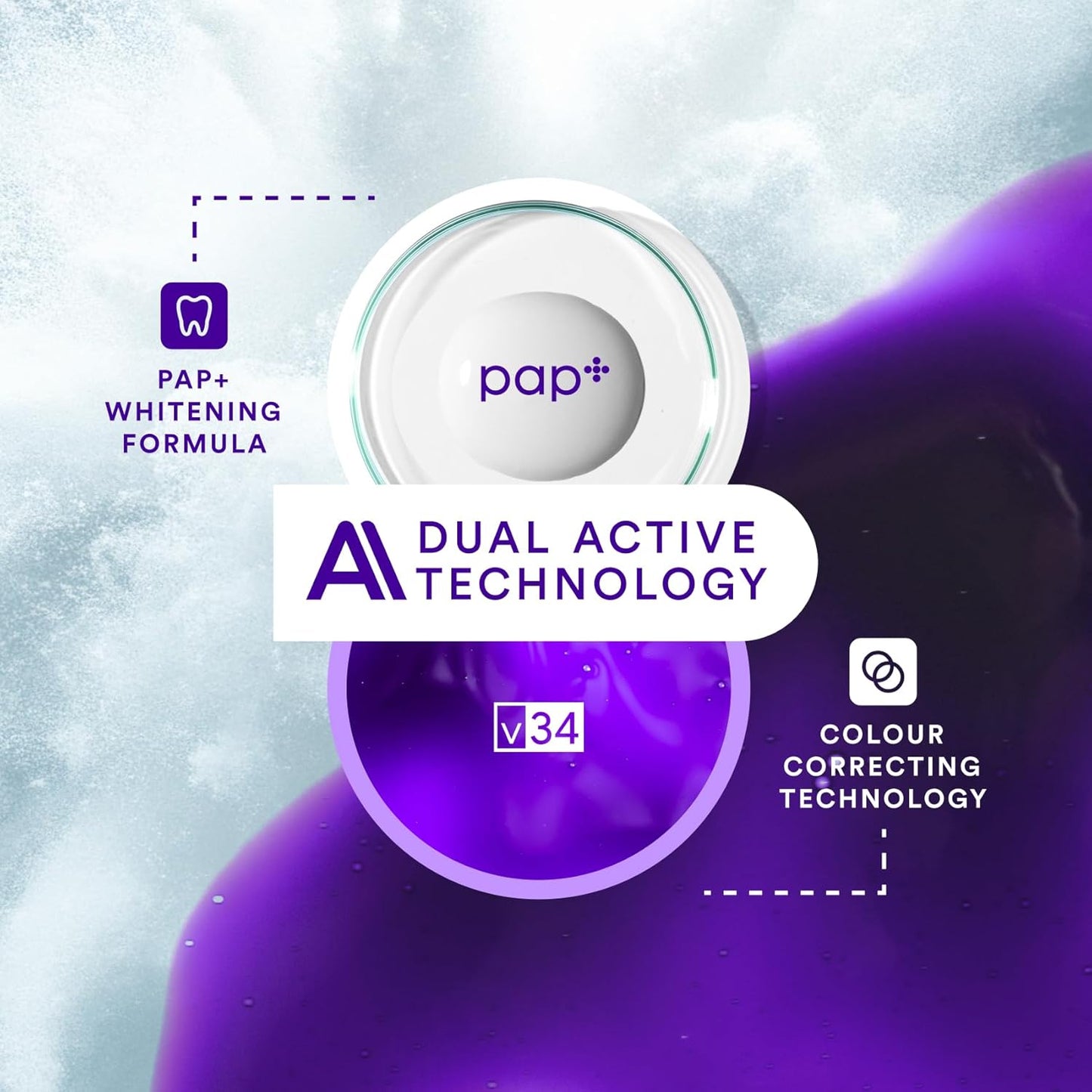 strong-adhesive strips designed to stay on the tooth surface
