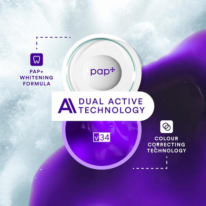 strong-adhesive strips designed to stay on the tooth surface