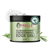 Mielle Organics Rosemary Mint Edge Gel – Daily Self-Care Ritual for Natural Hair Edges and Scalp Wellness