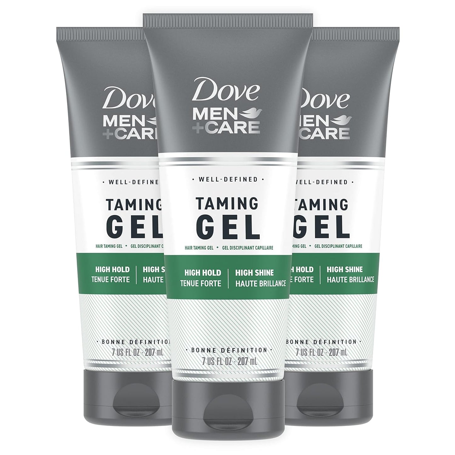 strong-hold styling gel formula for controlled wet-look styles