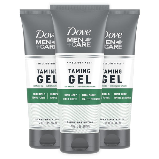 strong-hold styling gel formula for controlled wet-look styles
