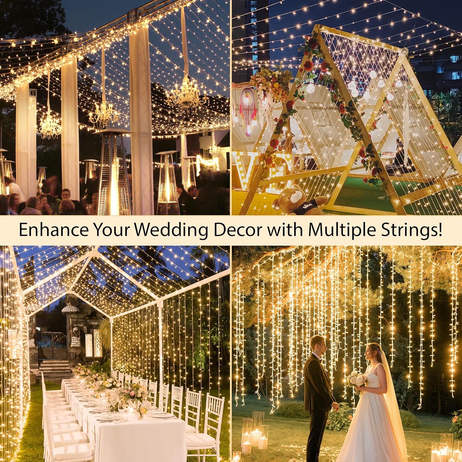 suddus Kids Room String Lights – Nursery and Playroom Decor with 6H Auto Timer, 33ft 100 LED Warm White