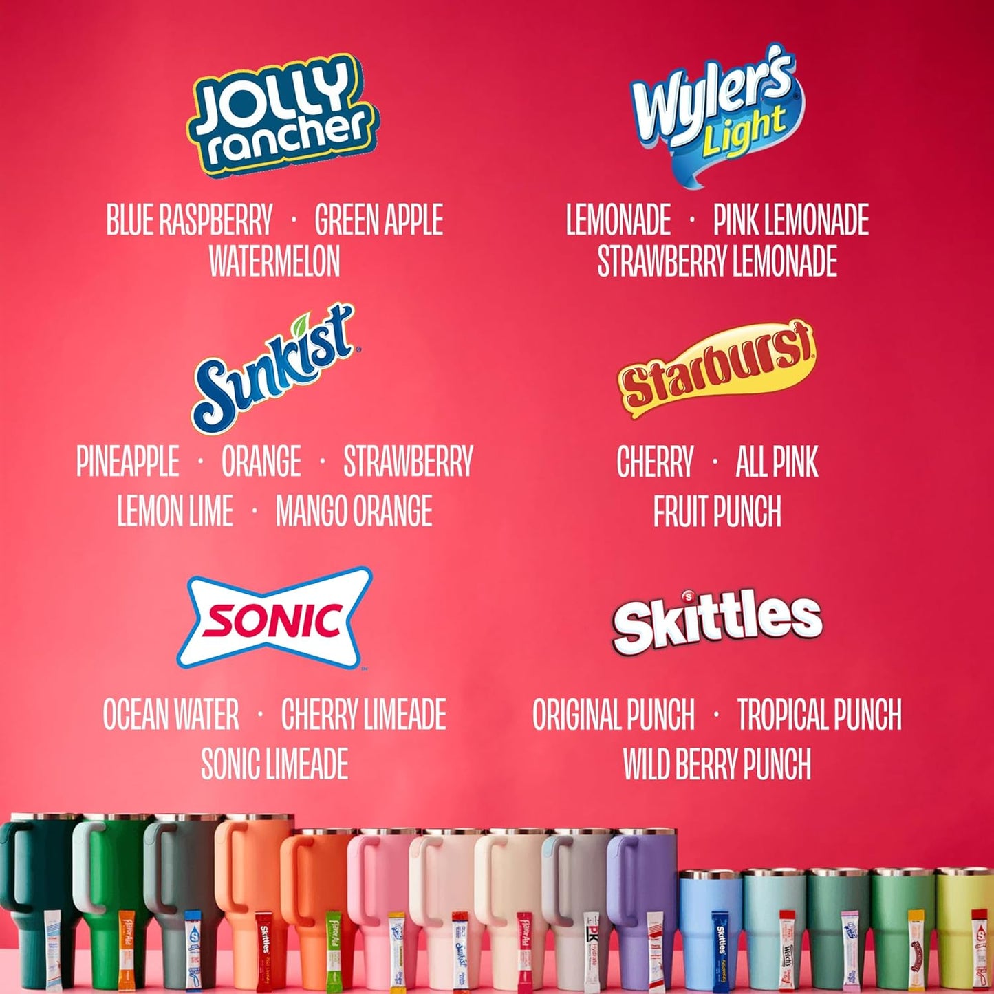 sugar-free sweetened with aspartame and acesulfame potassium