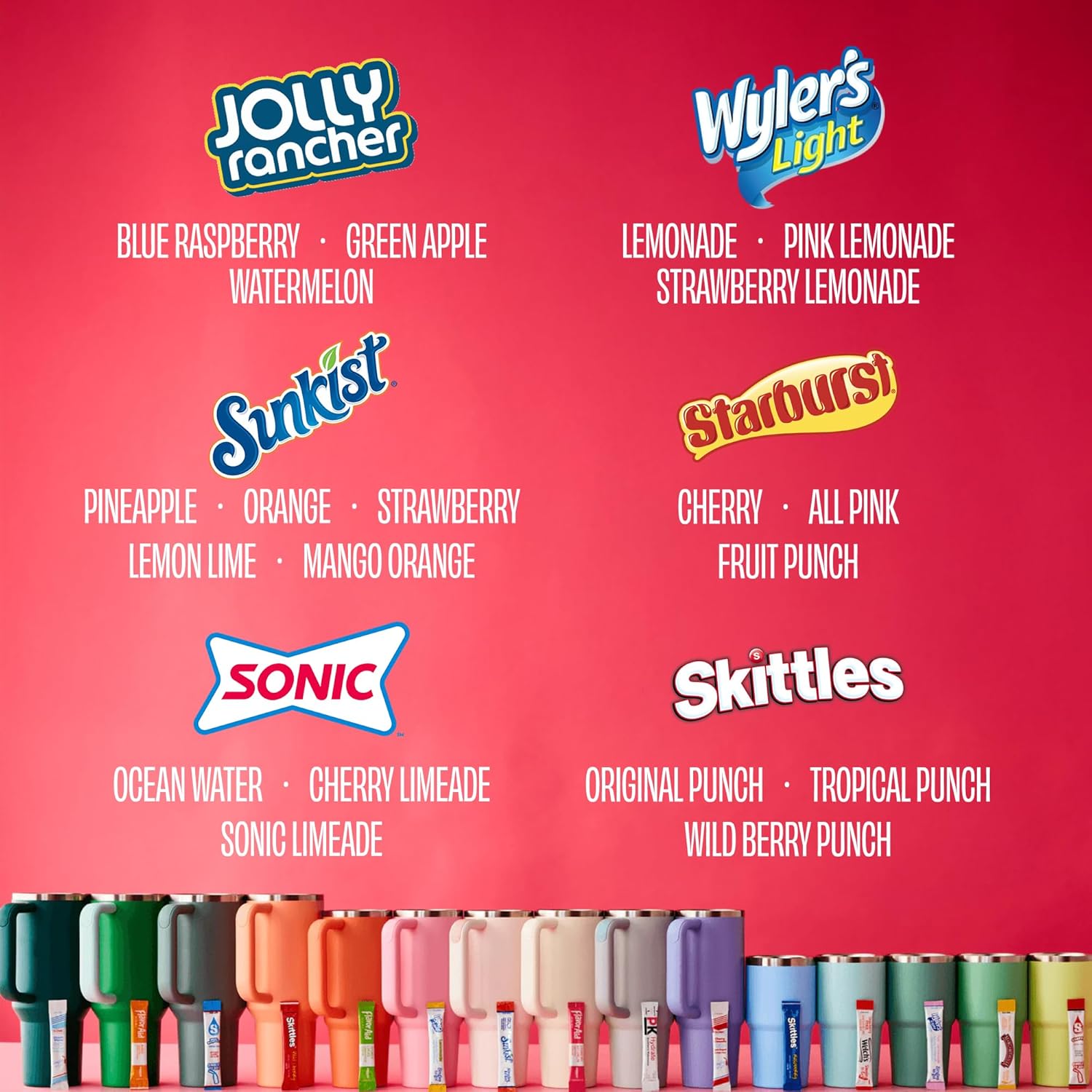 sugar-free sweetened with aspartame and acesulfame potassium