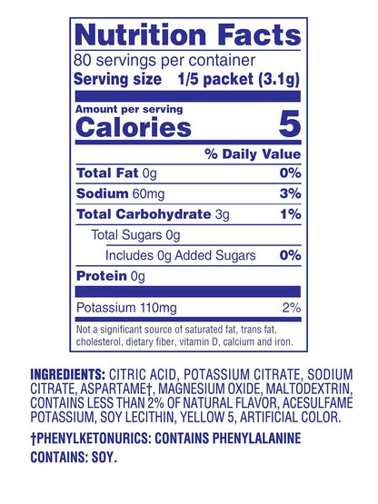 sugar-free sweetener system using aspartame and acesulfame potassium