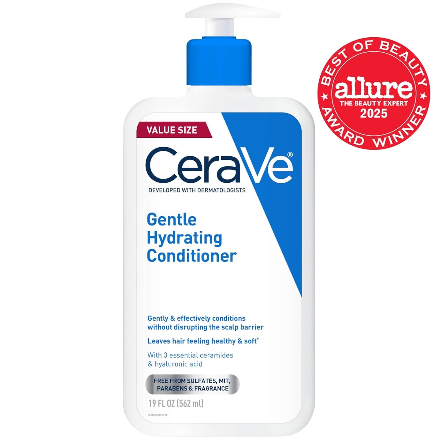 sulfate-free, mit-free, paraben-free, dye-free, and fragrance-free formulation