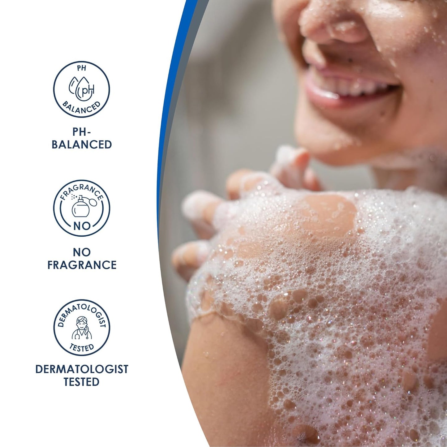 sulfate-free, soap-free, and gluten-free mild formula