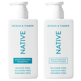 Native Shampoo and Conditioner Set – Thoughtful Birthday Gift for Her, Vegan Hair Care with Naturally Derived Ingredients