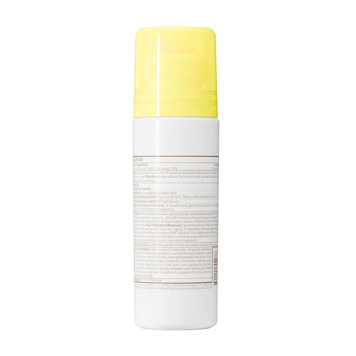 Sun Bum Baby Bum Botanical Mineral Roll-On SPF 50 - Skin-Nourishing Vegan Sunscreen for Healthy, Happy Little Ones