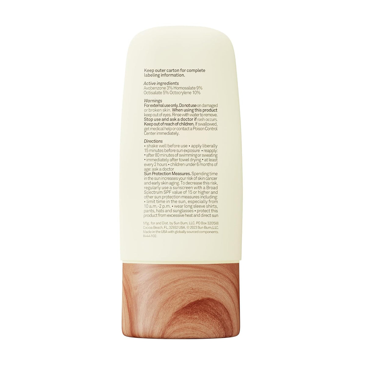 Sun Bum Daily SPF 50 Clear Gel Face Sunscreen – Reef-Safe Sun Defense Free of Octinoxate and Oxybenzone for Sensitive Skin, Broad Spectrum