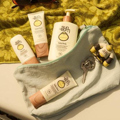 Sun Bum Daily SPF 50 Sunscreen – Nourishing Vitamin E Lotion for Your Complete Skincare Ritual