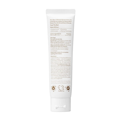 Sun Bum Mineral Face Sunscreen SPF 30 – Gentle Daily Skincare Ritual with Vitamin E Moisturizer