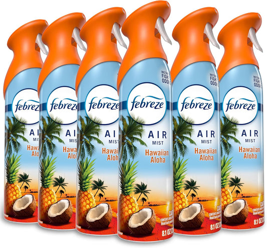 super-fine aerosol mist with particles that stay suspended in the air