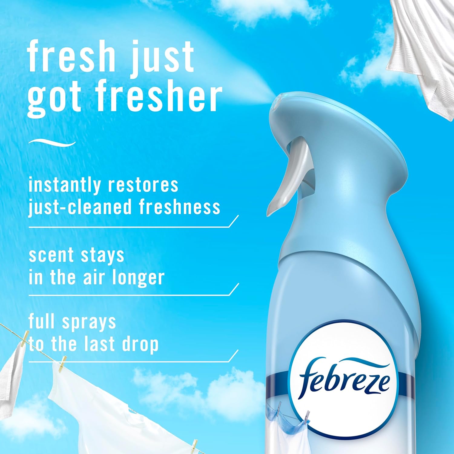 super-fine mist particles engineered to stay suspended in the air up to 6 hours longer